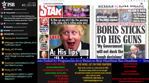 (PSB) Patriot Soap Box (My Episode #36): 7th Sept TUESDAY