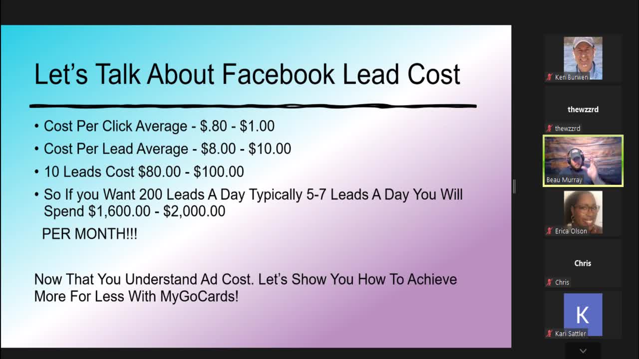 MyGoCards Training ~ 5/26/2022 (late)