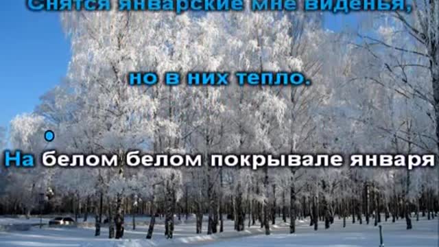 Сергей Васюта На белом, белом покрывале января