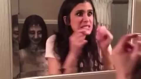 Scary mirror