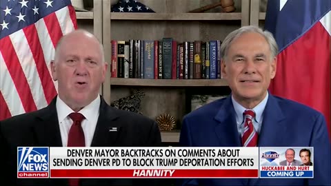 Tom Homan Suggests Denver Mayor Could 'Go To Jail' For Obstructing Deportation