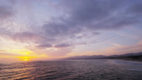 relaxing with the sound of the sea