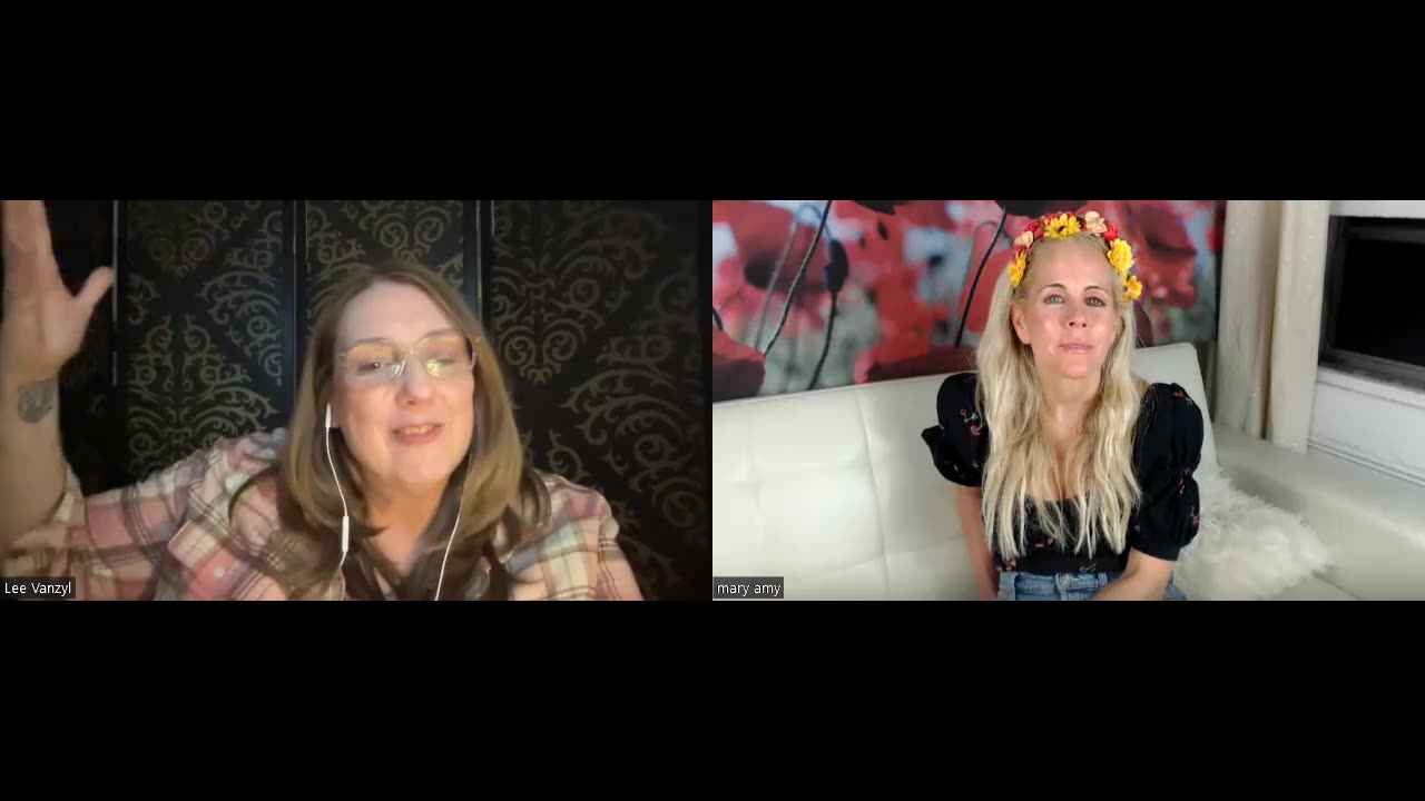 Mary Amy Interview with Lee VanZyl Medium & Reiki Master