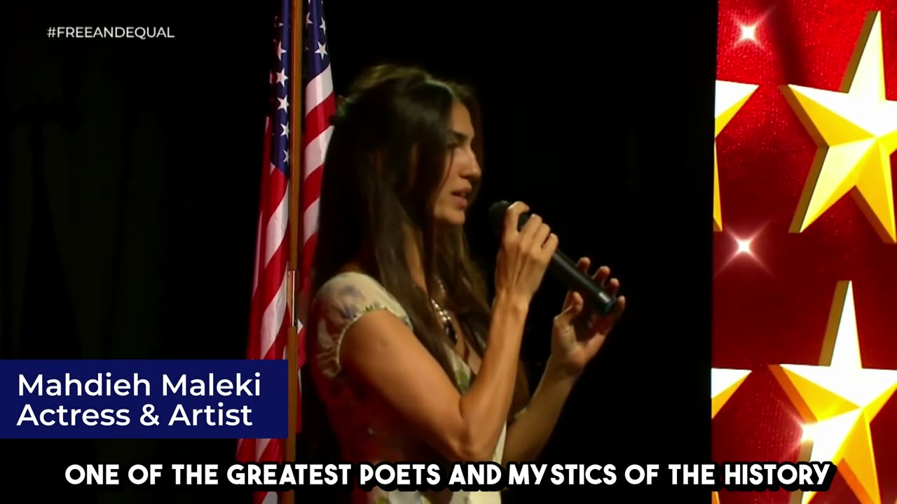 Mahdieh Maleki Brings Powerful Performance to Free and Equal's 2024 Debate in Los Angeles