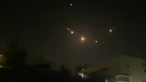 Air defenses active over Israel