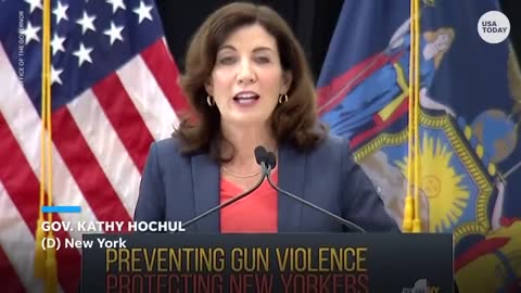 New York Gov. Kathy Hochul signs gun laws after string of shootings | USA TODAY