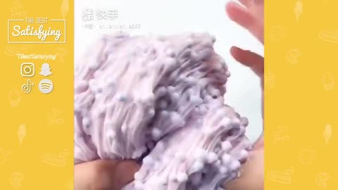 Oddly Satisfying Slime ASMR No Music Videos - Relaxing Slime 2020 - 122