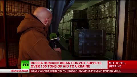 Russia supplies aid to Ukraine