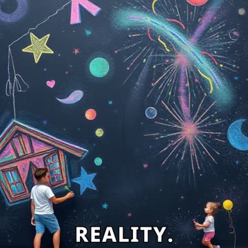 The Magical Chalk That Brings Drawings to Life