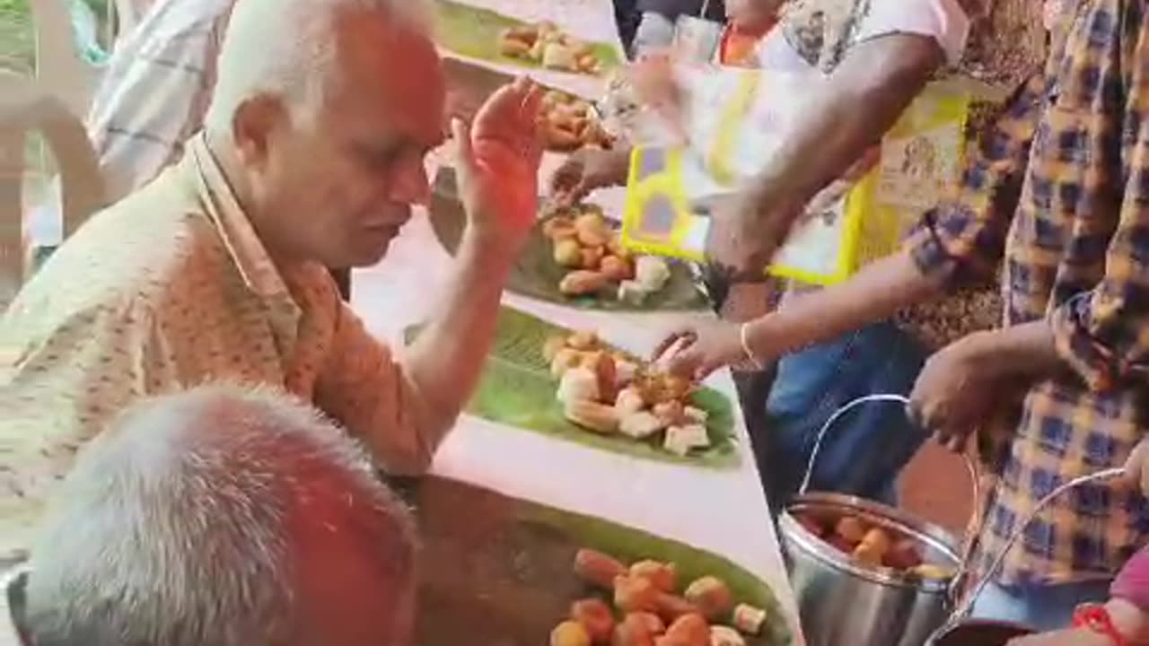 It's a festival mood filled with sweets