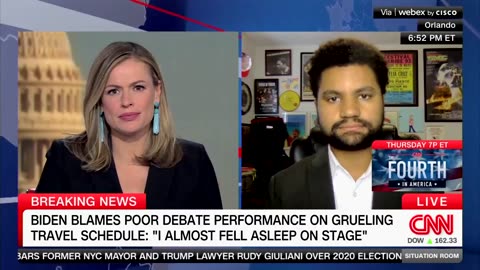 😴🌍 Biden Blames Debate Sleepiness on Travel, Despite Camp David Rest. Rep. Max Frost: No 🤷‍♂️