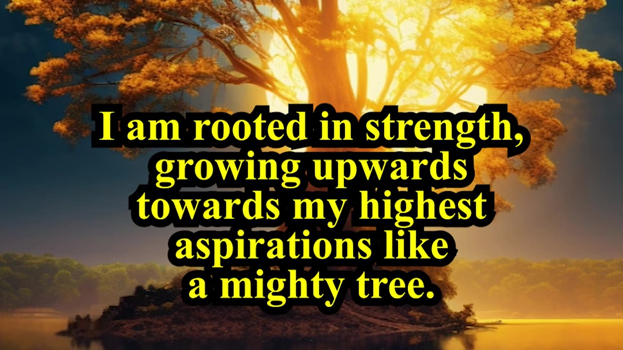 I Am Rooted in Strength Affirmations