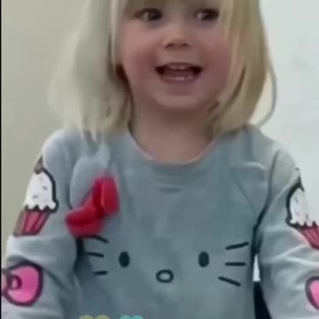 Someone’s been well coached! 😃😂