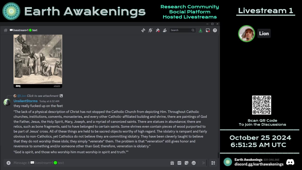 Earth Awakenings - Livestream 1 - #1948