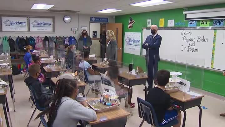 School Kid Confesses to Biden that She Preferred Online Classes Because She Could Take a Nap