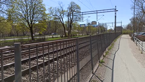 Från Ringgatan till Vasatorget i Örebro 25 April 2022