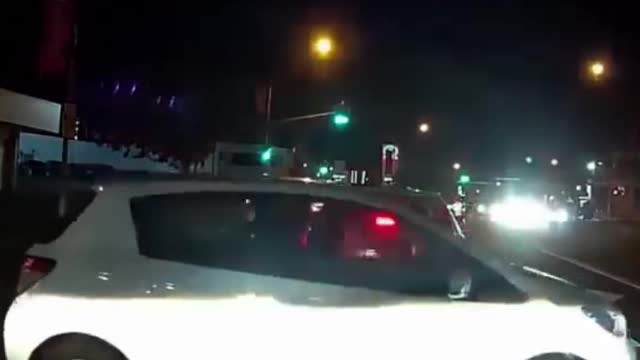 Dashcam catches a Car squeezing in between others - #dashcam #carcrashes #crashes