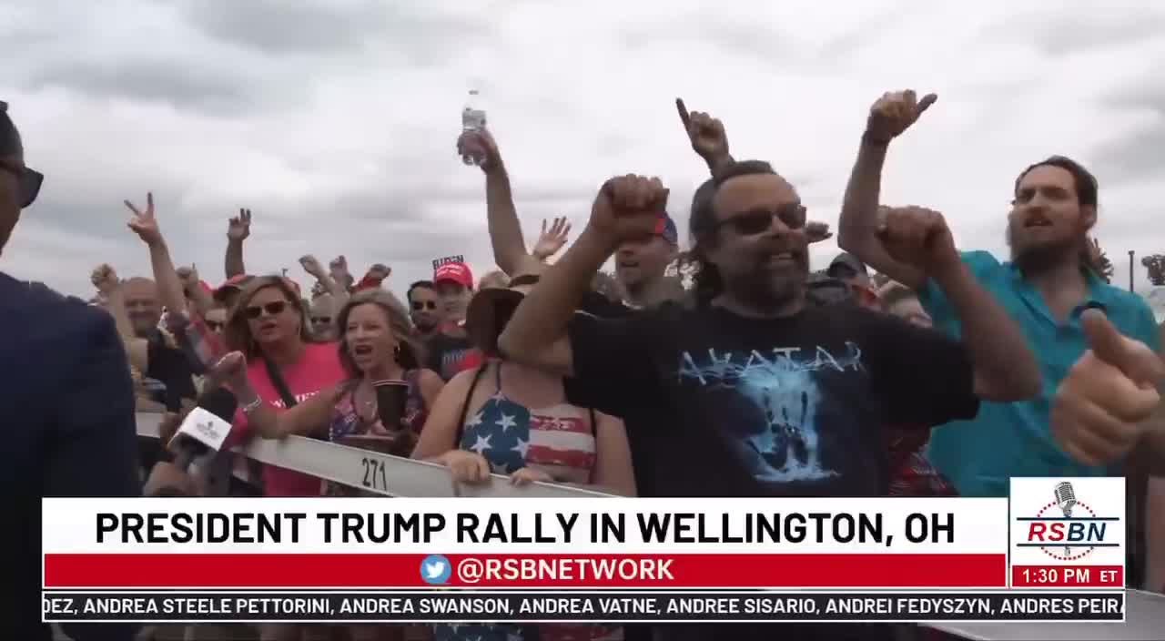 🇺🇸MASSIVE CROWDS AT THE TRUMP RALLY WITH MORE THAN 5 HOURS TO GO UNTIL SHOWTIME!