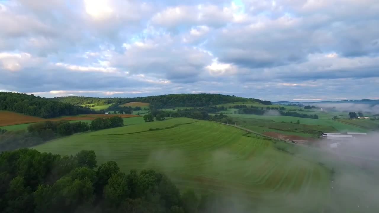 Fog Over Sherburne NY