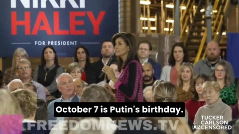 Tucker talks Nikki Haley withy Vivek Ramaswamy