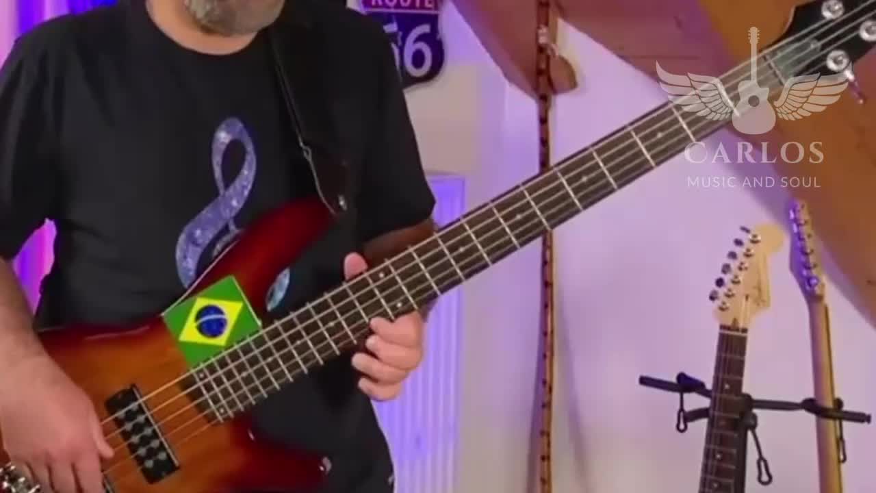 Mas Que Nada Improviso do baixo