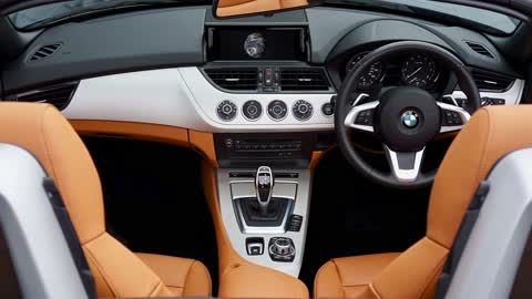 Car Interior Of A Bmw