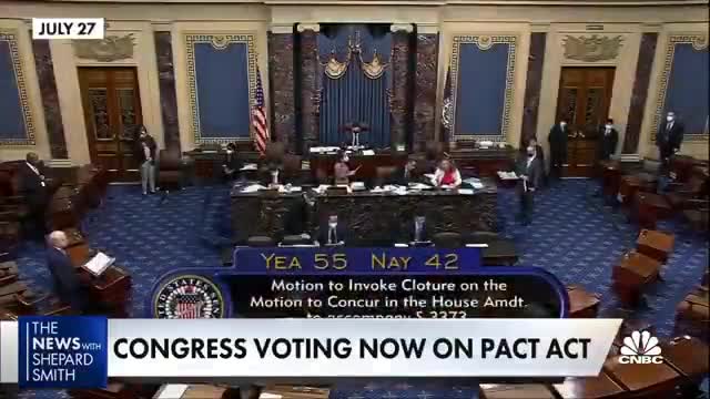 Senate votes on PACT Act veterans health care bill_batch