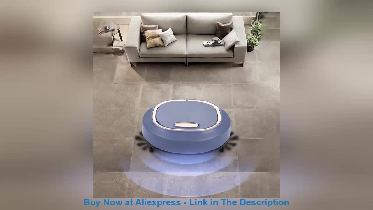 ✨ Wireless Vacuum Cleaner Robot 3In1 Sweeping Mopping Household Cleaning Robot Floor Carpet Sweeper