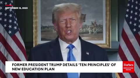 BREAKING NEWS: Trump Pledges To Close Education Department, Rips Biden's Education Record