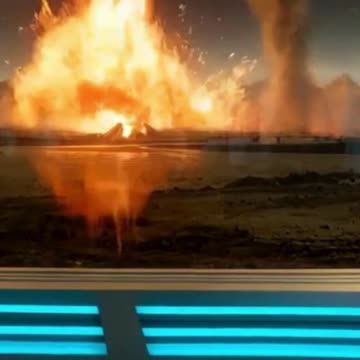 AI-Generated Action Scenes: Survival Against Explosions and Natural Disasters #ai