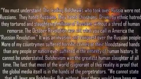 Bolsheviks won both world wars