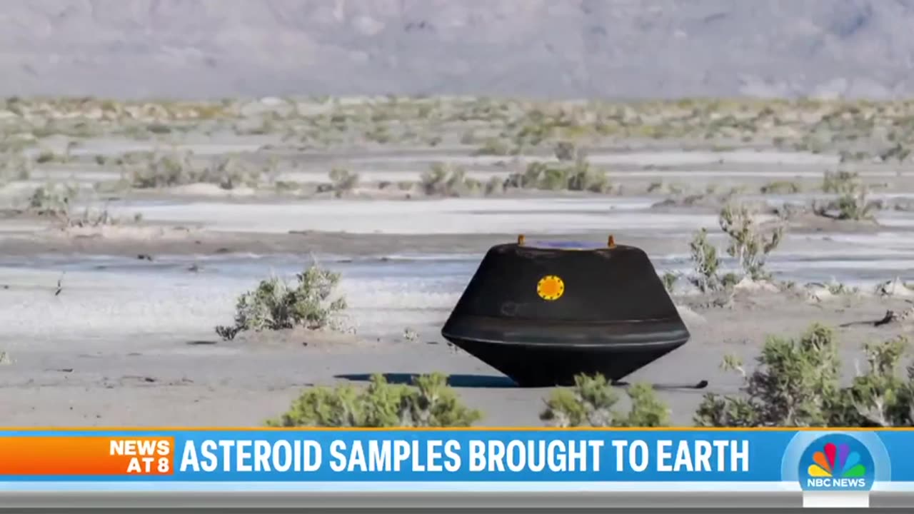 NASA brings asteroid samples back to Earth for first time