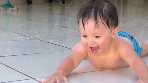 Baby Sliding 😘😀 | Watch Short reel | Baby is Sliding | 😘😀