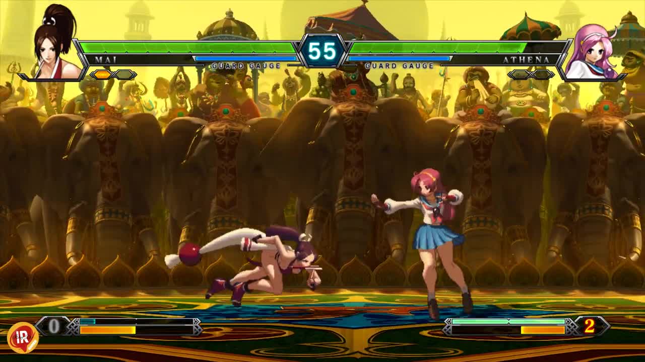 The King of Fighters XIII - Mai vs Athena (Versus Match) KOF13