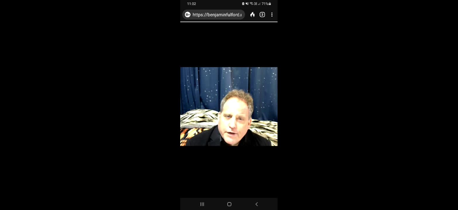 DID YOU KNOW? BENJAMIN FULFORD UPDATE.