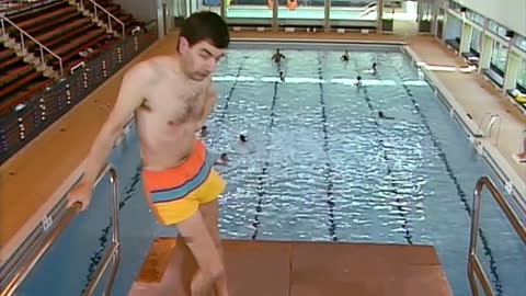 DIVE Mr Bean funny video is one section parody arrangement