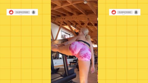 Big bank tiktok challenge 🔥🔥❤️‍🔥ClipchampGirls #twerkmusic #gym #fit #workout