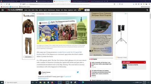 Simpsons "Prediction" of Washington DC Unrest Proven Fake.
