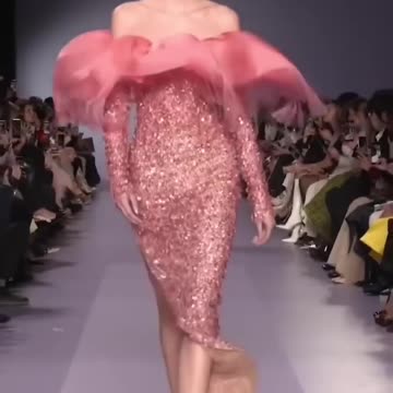 The designer vs the design by GEORGES HOBEIKA part 2 _fashion _hautecouture _runway _shorts _model