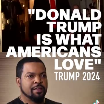 Ice Cube ad for DJT!
