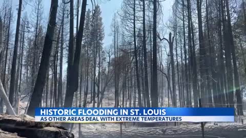 At least 1 killed as record rainfall causes widespread flash flooding in St. Louis area