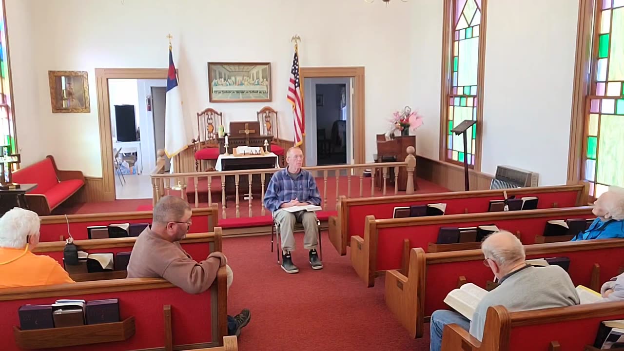 Vernon Chapel Bible Study (Hebrews Ch.3 - 5) led by Woody Sadler 2/7/2024