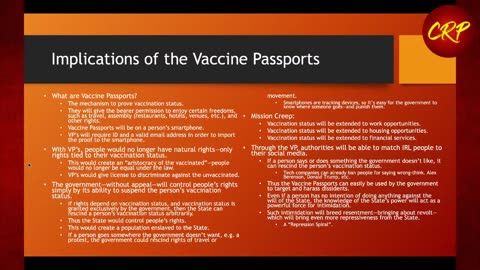 Weekly Webinar #74_ Implications of Vaccine Passports