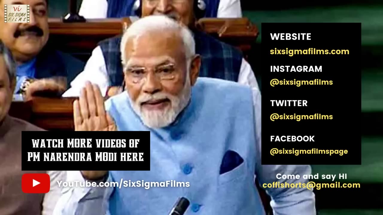 PM Modi Funny Moments During His Speech in Parliament