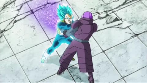Vegeta Humiliated by Hit