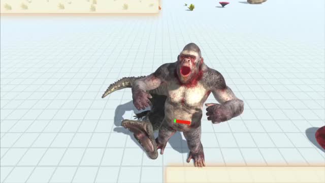 GORO THE GIANT VS REPTILES BATTLE - Animal Revolt Battle Simulator