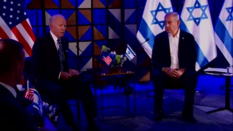 Biden: "Other Team" Not Israel Responsible For Gaza Hospital Blast