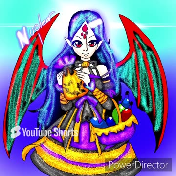 Oc speedpaint the spirit of Halloween