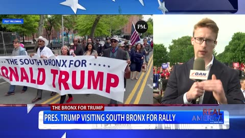 REAL AMERICA -- Dan Ball W/ Daniel Baldwin, Trump Visits The Bronx Today!, 5/23/24