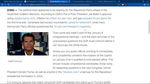Georgia RINO uses trump to bump their rating